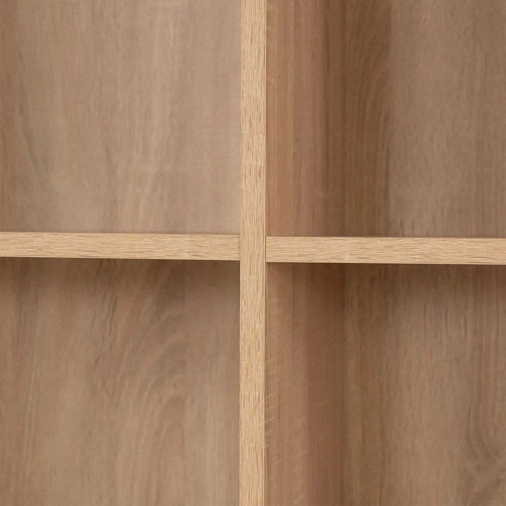Boxie nyitott fali szekrény 80x80x37 cm sonoma tölgy