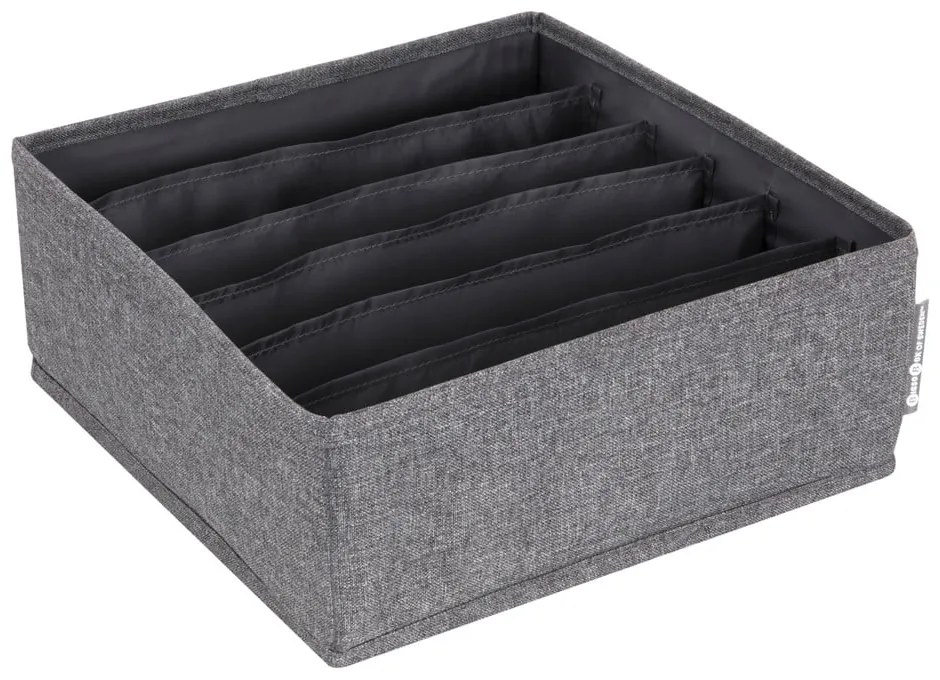 Drawer szürke rekeszes fiókrendszerező, 29 x 11 cm - Bigso Box of Sweden