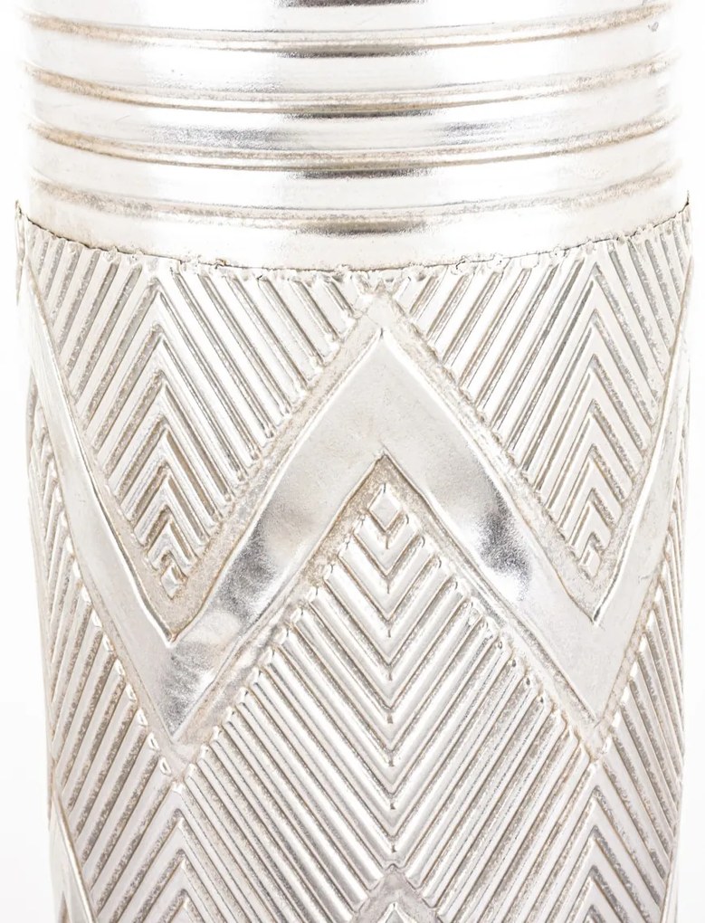 Derby design Esernyőtartó, ezüst fém, 55x19.5x19.5cm