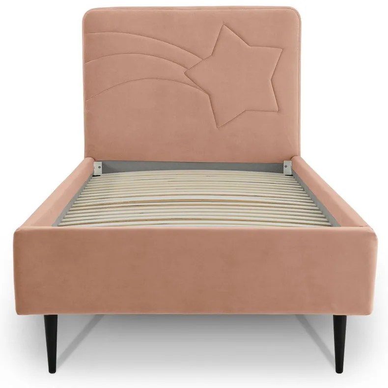 Rózsaszín gyerekágy 120x200 cm Star – Scandic