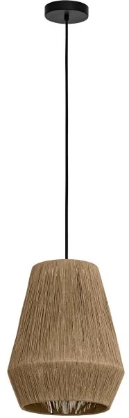 Eglo 43785 - Csillár zsinóron ALDERNEY 1xE27/40W/230V