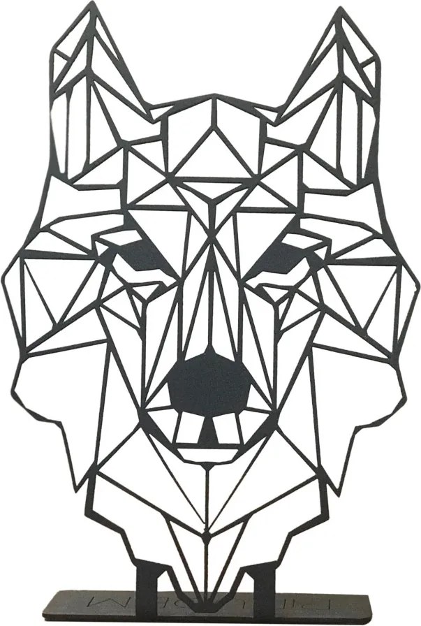 Kurt fém fali dekoráció, 20×30 cm