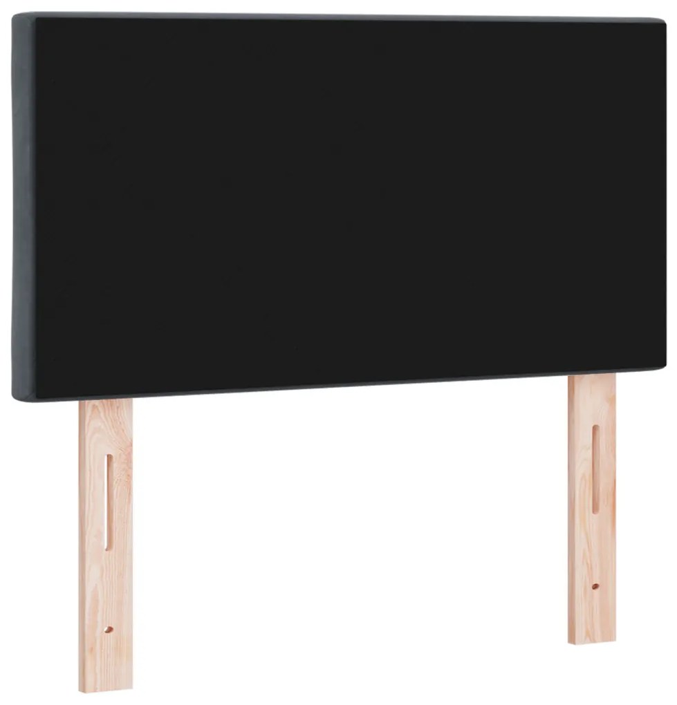 LED Fejtámla LED -es lámpákkal Sötétszürke 80 cm Bársony