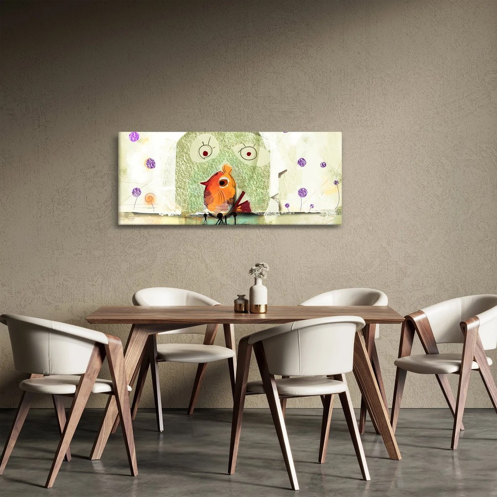 Kép - Egy madár lelke (120x50 cm)
