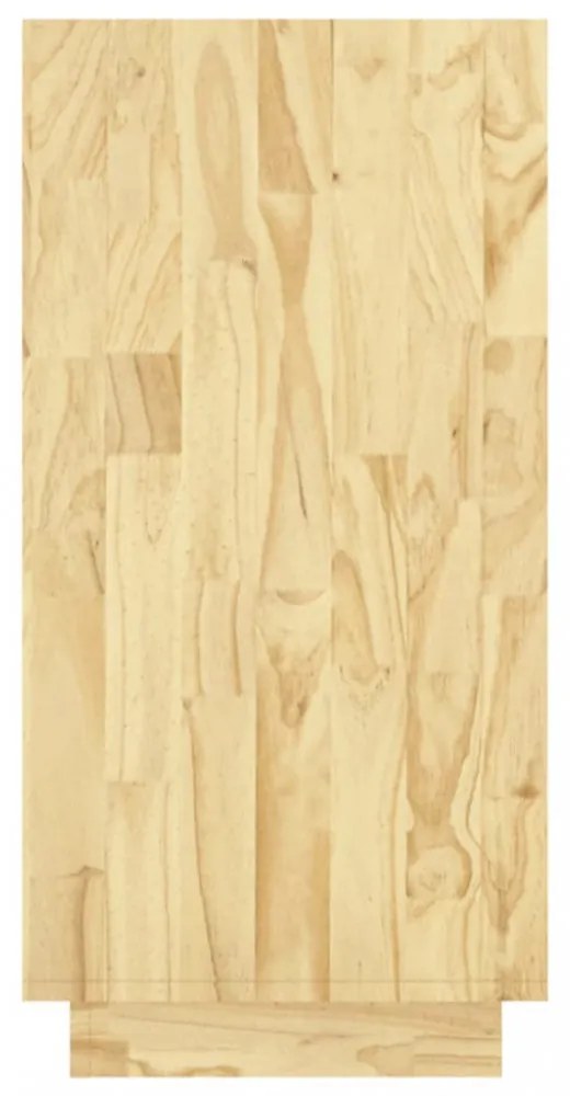 tömör fenyőfa könyvszekrény 80 x 35 x 71 cm