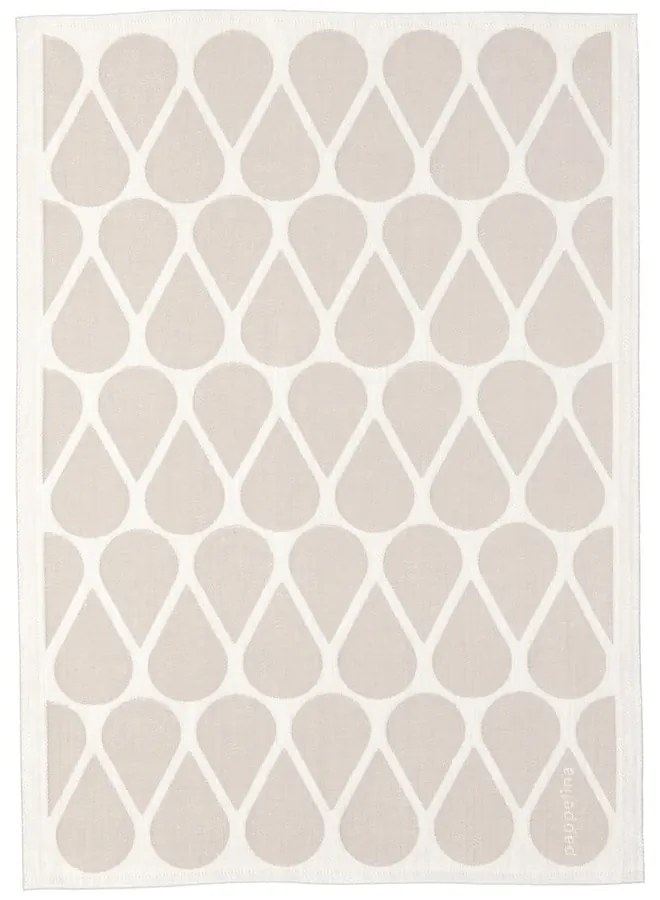 Lenkeverék konyharuha 46x66 cm Otis Mud – Pappelina