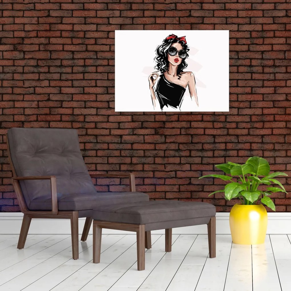 Kép - Divat nő (70x50 cm)