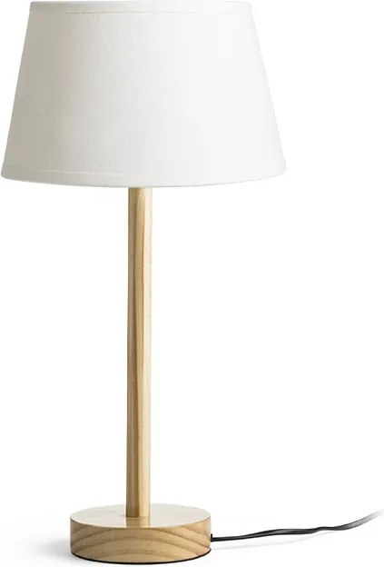 RENDL MAUI/ALVIS 24 asztali lámpa fehér fa 230V LED E27 11W