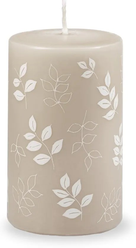 Pure Beauty szürkésbézs gyertya, égési idő 40 óra - Unipar