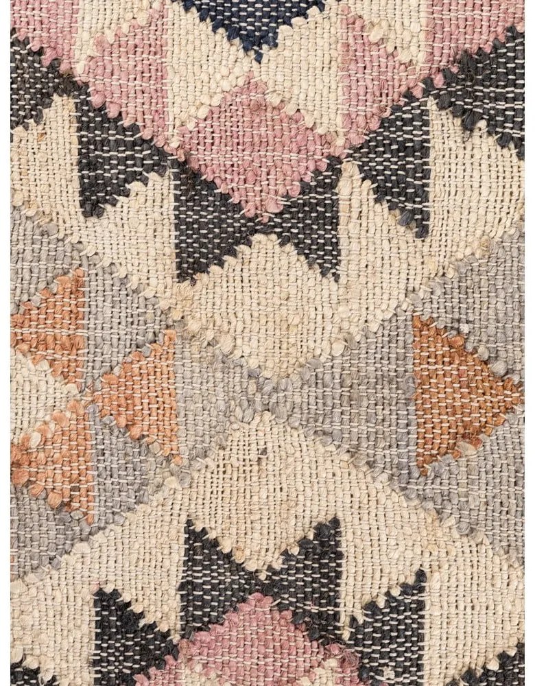 Szürke kézi szövésű juta szőnyeg 120x170 cm Roya Parsa – Elle Decoration