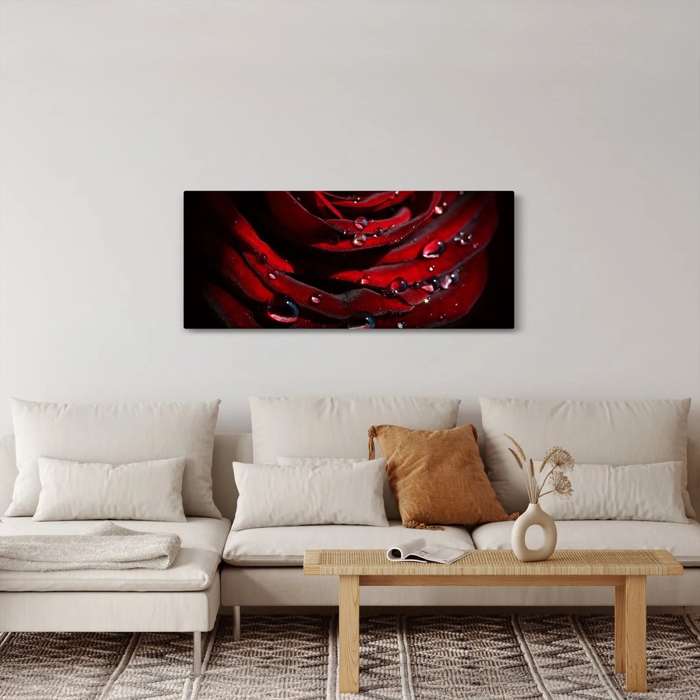 Kép - Rózsa részlete (120x50 cm)