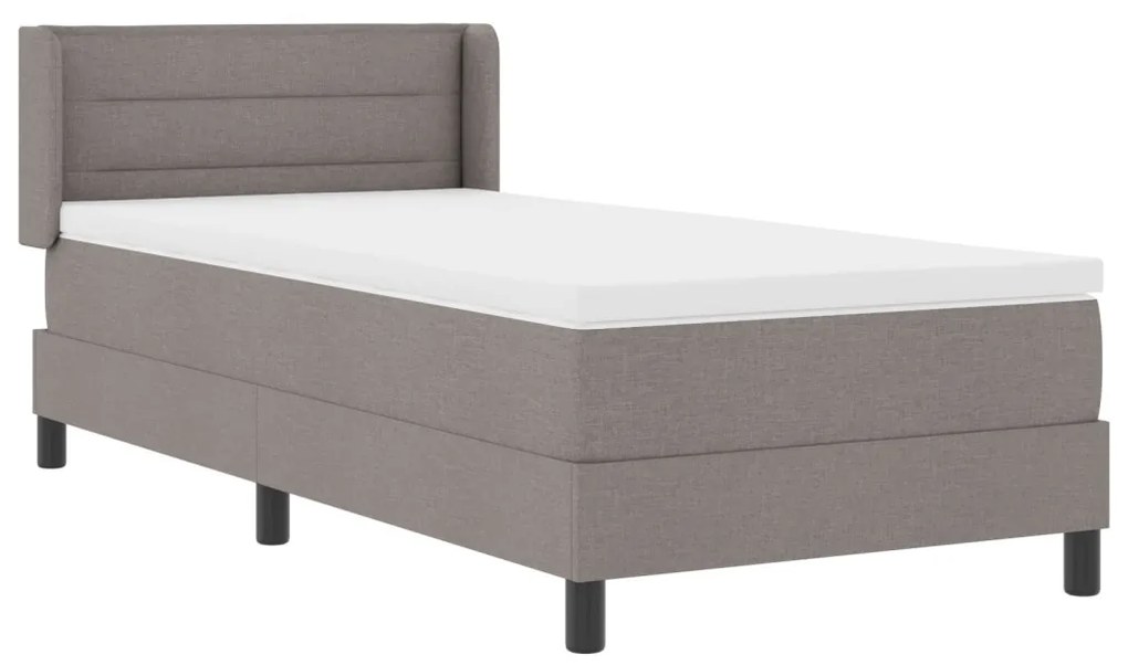 Boxspring ágy matraccal matracmal Tópszínű 80 x 200 cm