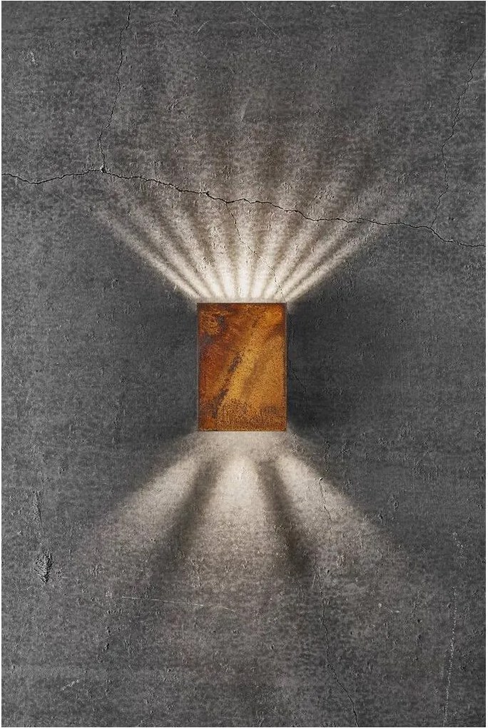 Nordlux modern kültéri fali lámpa fold 10 acél nor2019041038 IP54