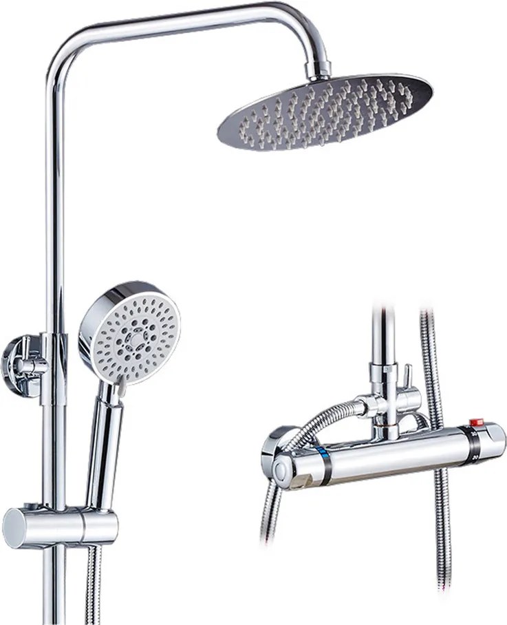 VOILE || zuhanyszett, termosztátos csapteleppel