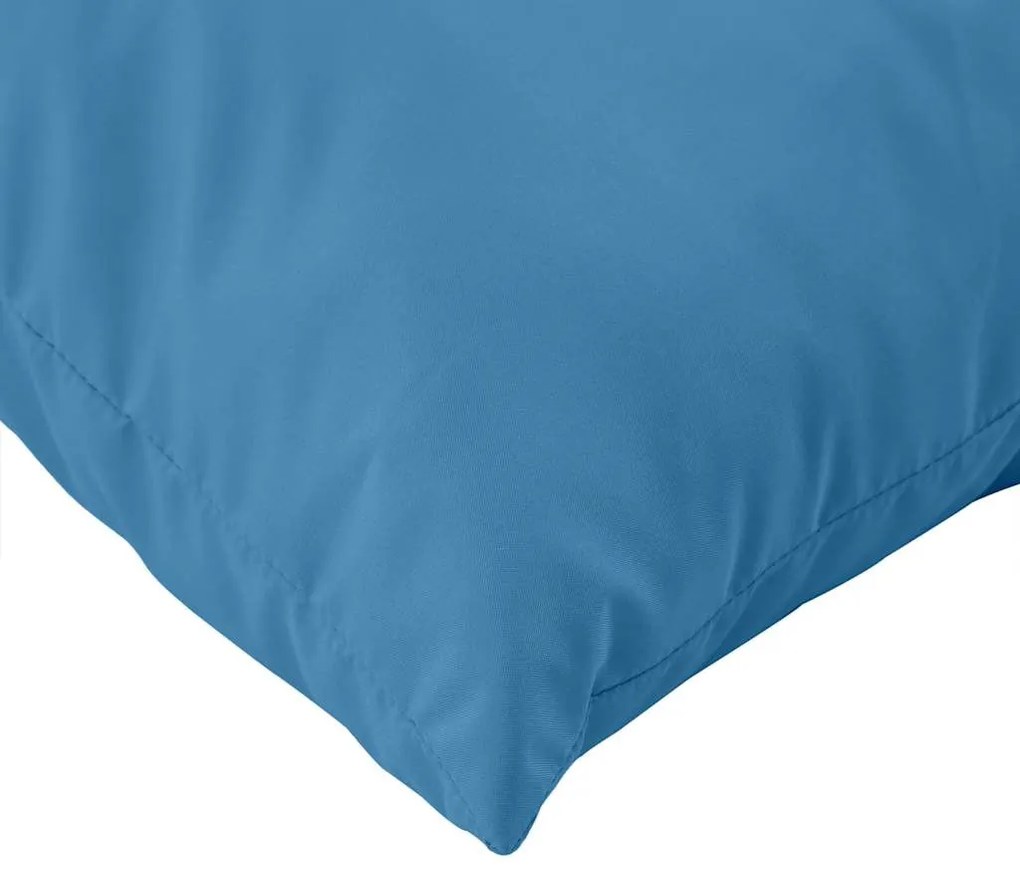 3 db melange kék szövet raklappárna