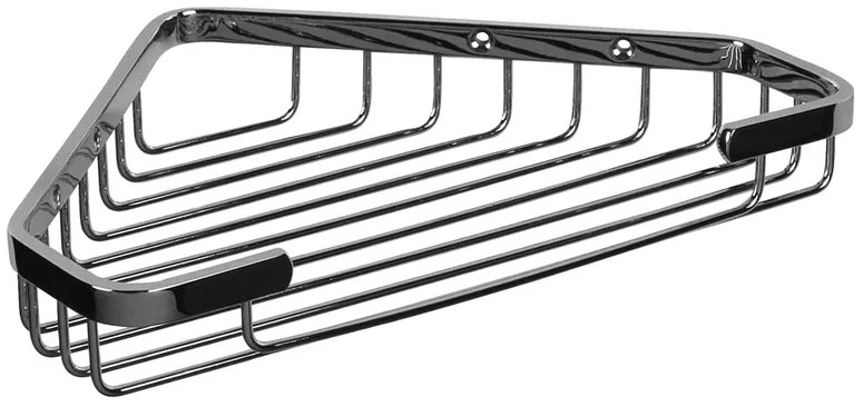 BISK Erga NIAGARA, sarokpolc szappanhoz 235x170x30 mm, króm, ERG-00045