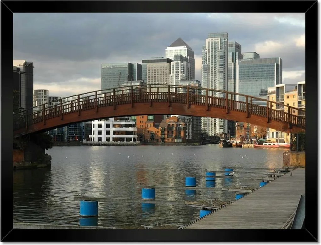 Poszterek keretben 40x30 Íves híd