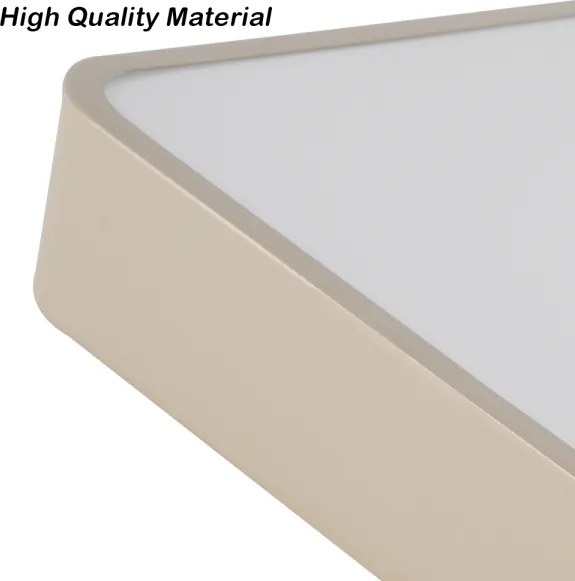 Brilagi - LED mennyezeti lámpatest POOL SQUARE LED/48W/230V 3000/4000/6000K 50x50 cm bézs