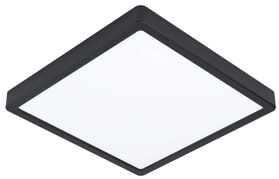 Fekete LED mennyezeti lámpa 28,5x28,5 cm FUEVA 5 – EGLO