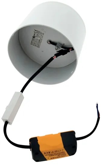LED spotlámpa 10W/230V, 3000/4000/6400K, átmérő 12 cm, fehér
