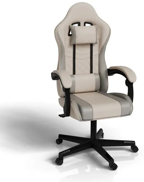 Juskys HyperSeat irodai szék - bézs/szürke
