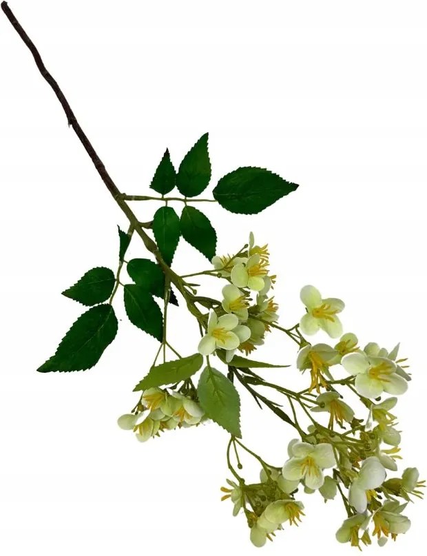 Virágzó ág műalmafa 50 cm világos zöld