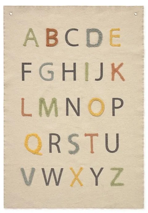 Gyerek faliszőnyeg Color ABC – Lorena Canals