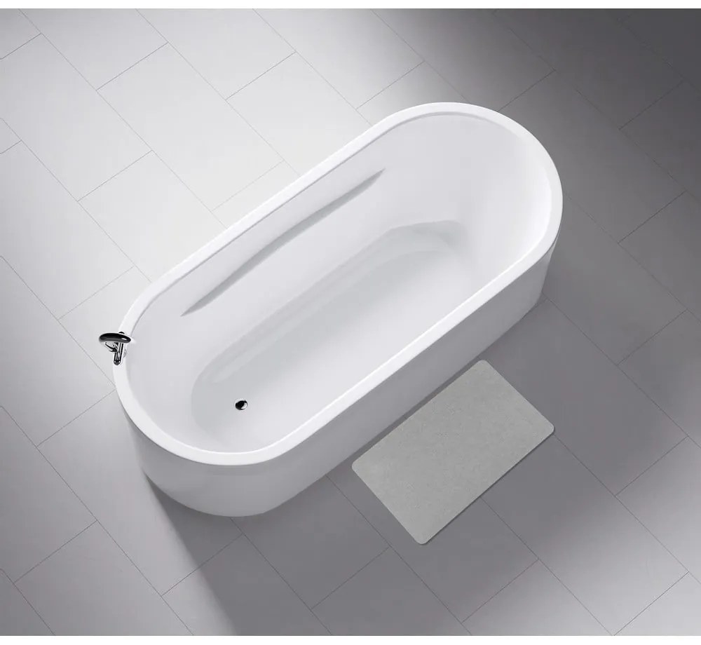 Szürke fürdőszobai kilépő 50x80 cm – Wenko