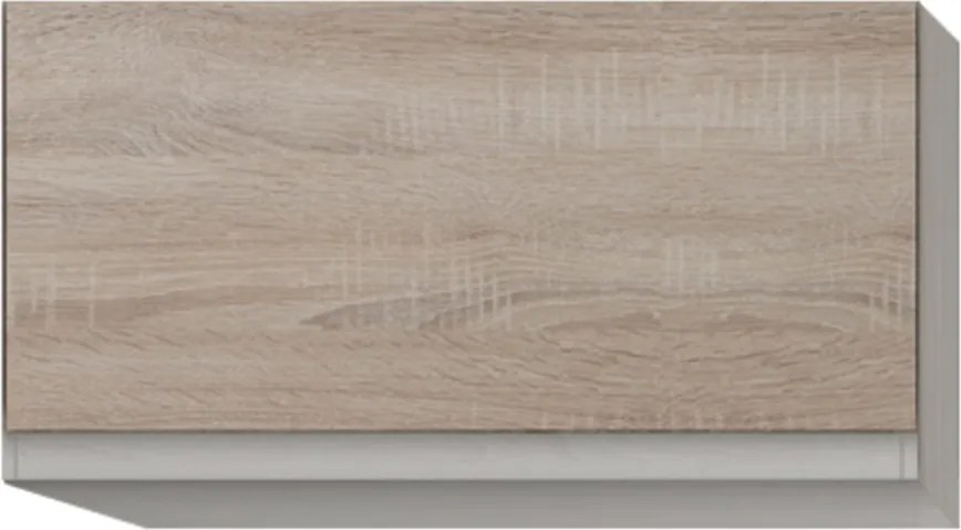 Felsőszekrény egy ajtóval, tölgy sonoma, LINE G60