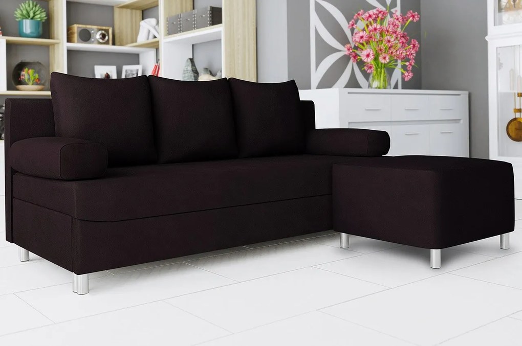 Kanapé Dorien zsámollyal (Uttario velvet 2963). 1060389