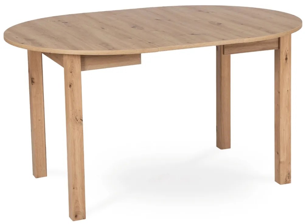 Bővíthető Étkezőasztal Kézműves Riviéra Tölgy Színben. HARRY 102-142 cm