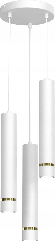 Függő Mennyezeti Lámpa, Csövek Kör Alakban, Cseppformájú Spotlámpa