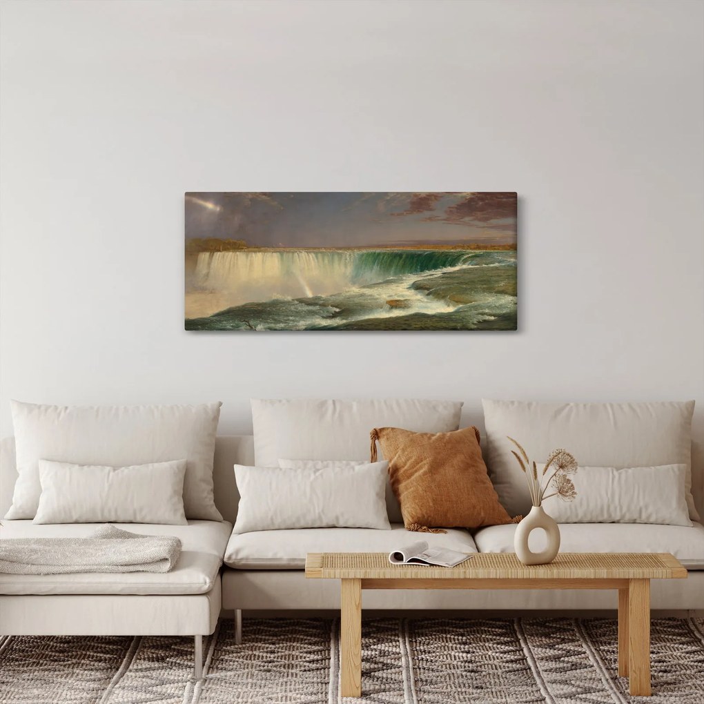 Kép - Frederic Edwin Church, Niagara, reprodukciók (120x50 cm)
