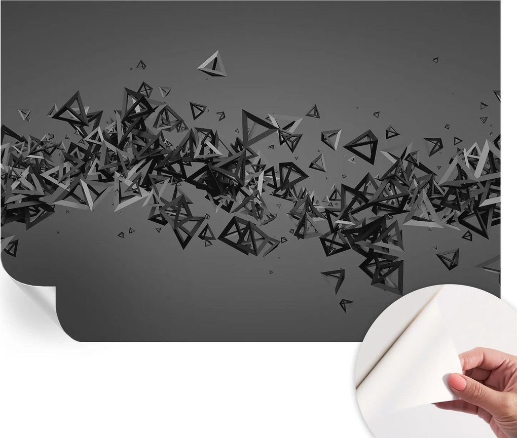 Öntapadós fotótapéta falra 3D Loft Geometrikus absztraktok 152x104