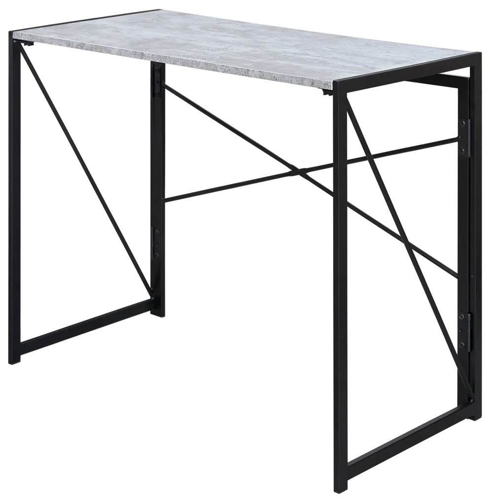 Íróasztal LOFT összecsukható beton