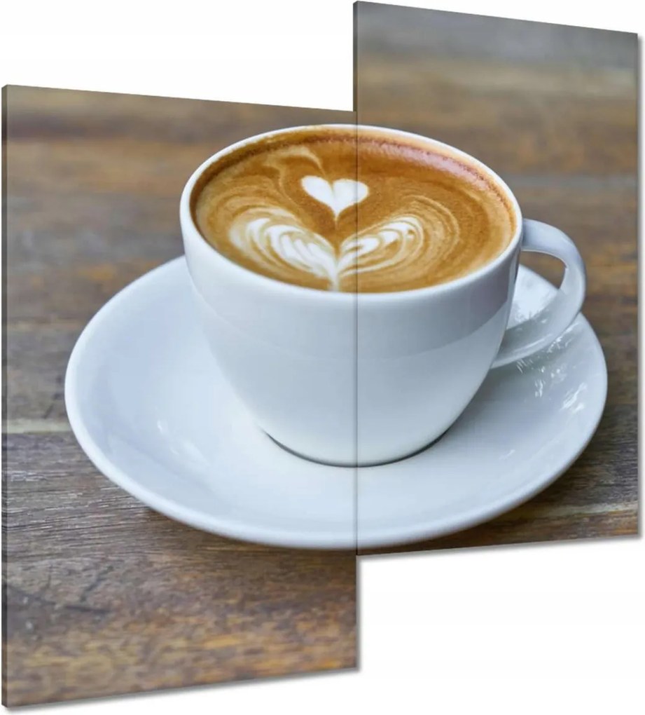 Vászonkép 60x60 Kávé a reggelben