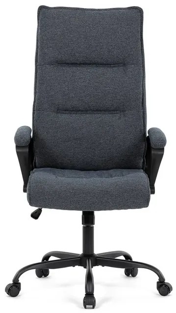 Fekete Szövet Irodai Szék, Hinta Mechanikával. KA-Y348 BK2