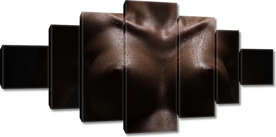 Vászonkép 200x100 Feszes mellek Akt