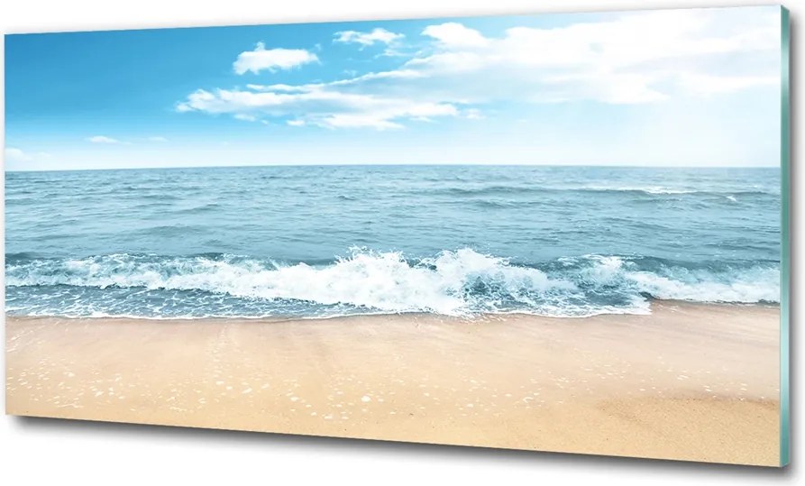 Fotó üvegkép Szardínia vízesés 100x70