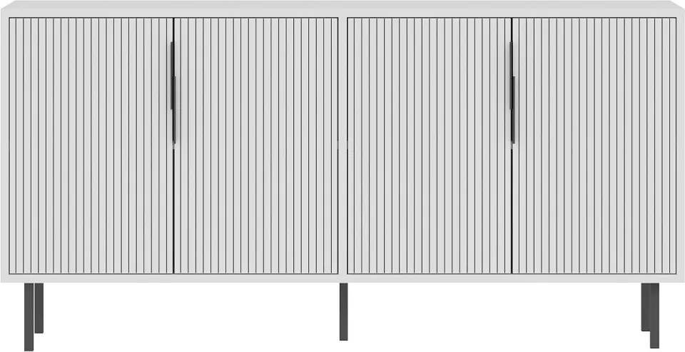 Clara komód, fehér, 150 cm