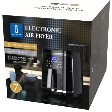 Aigostar - Forrólevegős sütő 7l 1900W/230V/60perc