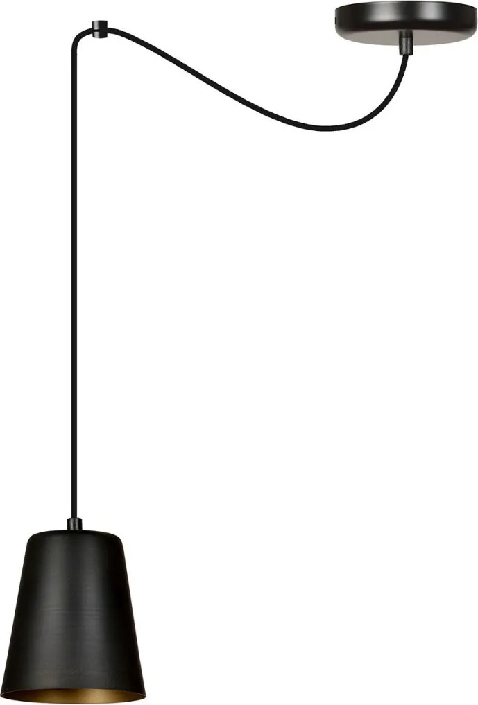 EMIBIG 455-1 LINK Modern Függesztett Lámpa Fekete E27 IP20