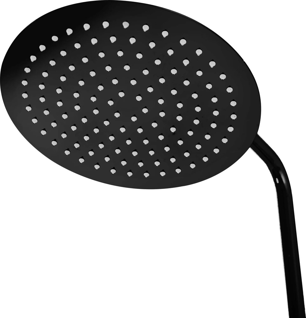 Termosztátos zuhanyszett Rea Lungo black Metallic