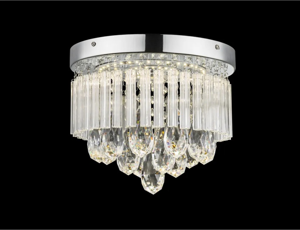 Mennyezeti Lámpa Kristály MANILO GLOBO-68598A