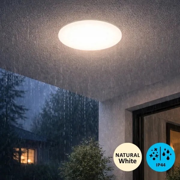 Rabalux 71505 - LUCAS2 LED fürdőszobai mennyezeti lámpa, 18 W / 230 V, IP44, 4000 K, átm. 32 cm