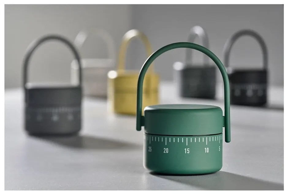 Singles szürke analóg konyhai időmérő - Zone