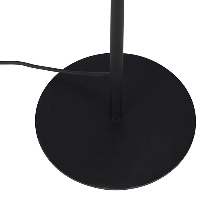 Modern kültéri állólámpa fekete - Virginia