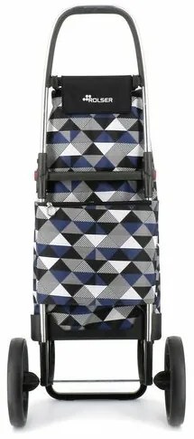 Rolser I-Max Sahara 2 Logic RSG bevásárlótáskakerekeken, kék színben