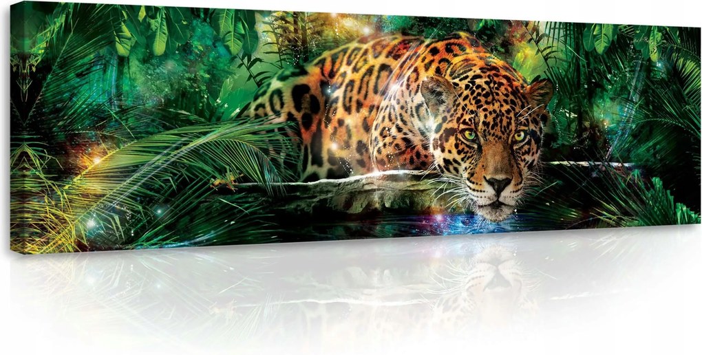 Vászonkép 145x45 Erdei ragadozó A természet harmóniája az otthonodban