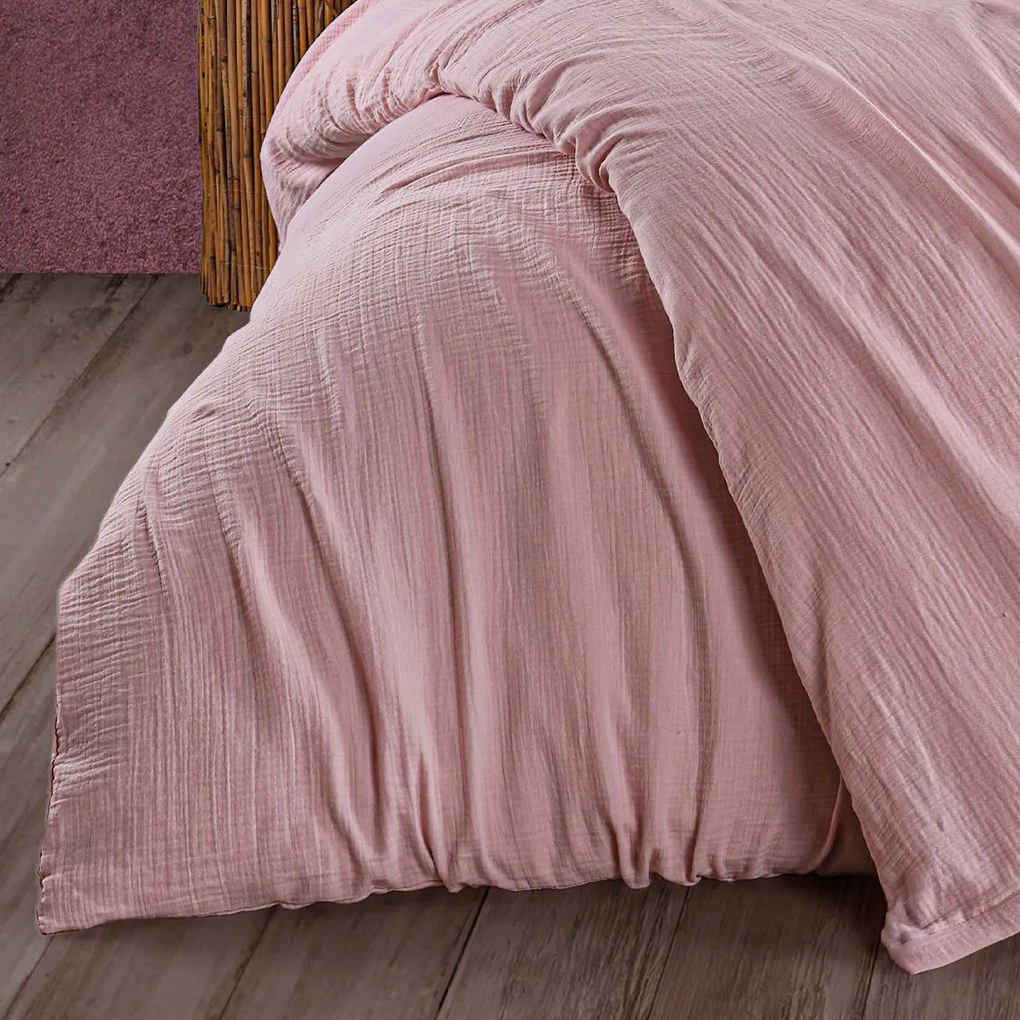 4Home Muszlin ágynemű Rosa, 140 x 220 cm, 70 x 90 cm